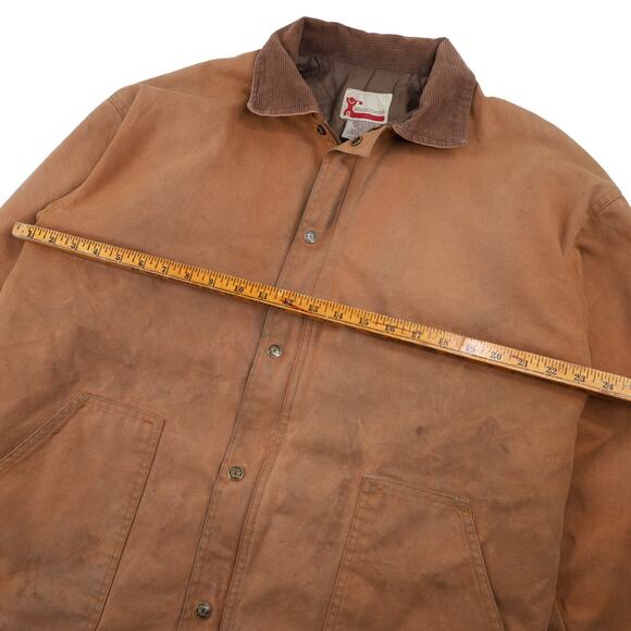 Vintage Woodsman Canvas Work Jacket. Features quilted liner - Picture 11 of 13